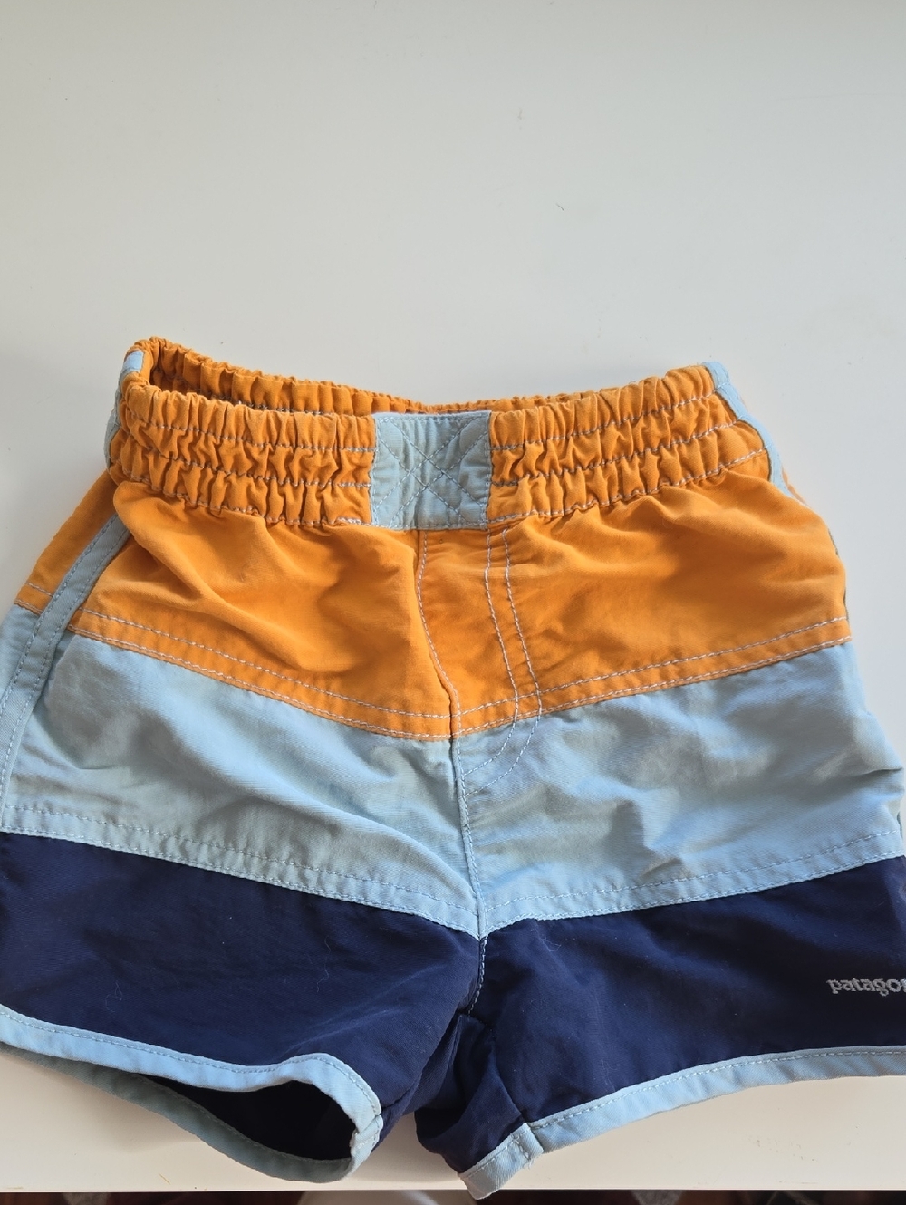 Patagonia Kids Colorblock Board Shorts, 4T